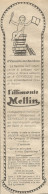 W1352 Alimento MELLIN - Il Cervello Del Bambino - Pubblicità 1926 - Vintage Adv - Werbung