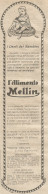 W1347 Alimento MELLIN - I Denti Del Bambino - Pubblicità 1926 - Vintage Advert - Werbung