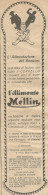 W1348 Alimento MELLIN - L'alimentazione Del Bambino_Pubblicità 1926_Vintage Adv - Werbung
