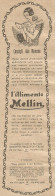 W1327 Alimento MELLIN - Consigli Alle Mamme - Pubblicità 1926 - Vintage Advert - Werbung