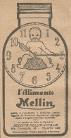 W1321 Alimento MELLIN - Pubblicità 1926 - Vintage Advert - Werbung