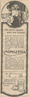 W1311 OVOMALTINA - Nel Pieno Rigoglio... - Pubblicità 1926 - Vintage Advert - Werbung