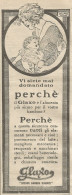 W1319 GLAXO Cresce Bambini Robusti - Pubblicità 1926 - Vintage Advert - Werbung