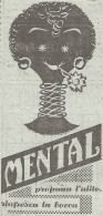 W1296 MENTAL Profuma L'alito - Pubblicità 1924 - Vintage Advert - Werbung