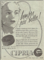 W1256 Cipria GIBBS - Sempre Più Bella - Pubblicità 1943 - Vintage Advertising - Werbung