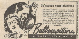 W1247 Bulbocapillina - Pubblicità 1941 - Vintage Advertising - Werbung