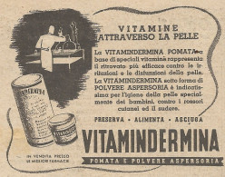 W1241 Vitamindermina - Pubblicità 1942 - Vintage Advertising - Werbung