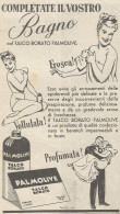 W1189 Talco Borato Palmolive - Pubblicità 1926 - Vintage Advert - Werbung