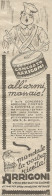 W1172 ARRIGONI - All'armi Massaie! - Pubblicità 1926 - Vintage Advert - Werbung