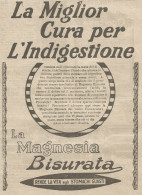 W1185 Magnesia Bisurata - Pubblicità 1926 - Vintage Advert - Werbung