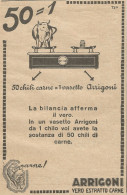 W1168 ARRIGONI - 50 Chili Di Carne In Un Vasetto - Pubblicità 1926 - Vintage Adv - Reclame