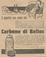 W1139 Carbone Di BELLOC - Pubblicità 1926 - Vintage Advert - Reclame