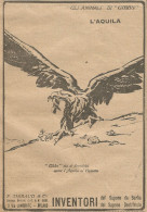 W1133 Gli Animali Di GIBBS - L'aquila - Pubblicità 1926 - Vintage Advert - Reclame