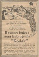 W1080 KODAK Il Tempo Fugge: Resta La Fotografia - Pubblicità 1926 - Advertising - Advertising