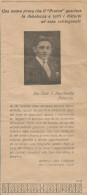 W1019 PROTON - Angelo Del - Roma - Pubblicità 1926 - Advertising - Publicités