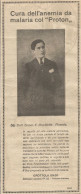 W1015 PROTON - Grottola Enzo - Potenza Inferiore - Pubblicità 1926 - Advertising - Advertising