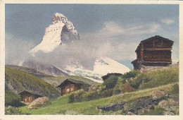 AK 210907 SWITZERLAND - Winkelmatten Mit Matterhorn - Otros & Sin Clasificación