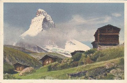 AK 210907 SWITZERLAND - Winkelmatten Mit Matterhorn - Autres & Non Classés