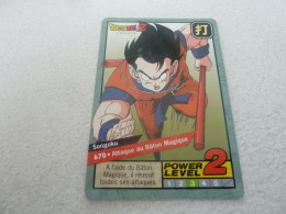 Dragon Ball Z - Power Level - Super - Le Grand Combat - 2 - 3 -  N° 670 - Editions Bandai - Année 1997 - - Dragonball Z