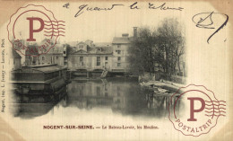 FRANCIA. FRANCE. NOGENT-SUR-SEINE (AUBE) LE BATEAU LAVOIR, LES MOULINS - Nogent-sur-Seine