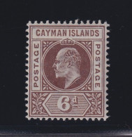 Cayman Islands, SG 11 Var, MHR "Slotted Frame" Variety - Iles Caïmans