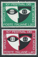 Italia 1967; Festival Di Spoleto. Serie Completa. - 1961-70:  Nuevos