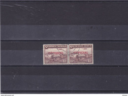 SWA SUD OUEST AFRICAIN 1938 TRAINS SERVICE Yvert 33-34 Paire Oblitéré Cote : 50 Euros - South West Africa (1923-1990)