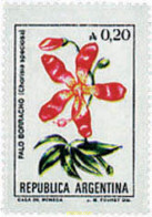 730437 MNH ARGENTINA 1985 SERIE CORRIENTE. FLORES - Unused Stamps