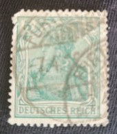 5 Pf. Germania III, Deutsches Reich - Gebraucht