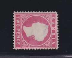 Gambia, SG 13A, MHR "Watermark Sideways" Variety - Gambie (...-1964)