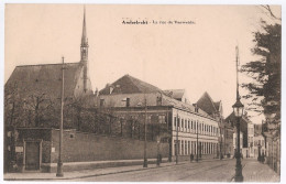 CPA CARTE POSTALE BELGIQUE BRUXELLES-ANDERLECHT LA RUE DE VEEWEIDE - Anderlecht