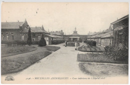 CPA CARTE POSTALE BELGIQUE BRUXELLES-ANDERLECHT COUR INTERIEURE DE L' HÔPITAL CIVIL - Anderlecht