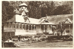 ROMANIA CALIMANESTI-CACIULATA - VIEW FROM THE PARK, BUILDING, ARCHITECTURE, PEOPLE - Roumanie