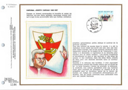 Belgique - Feuillet CEF SOIE ZIJDE 2068 - 13/11/1982 - Monseigneur Cardijn - 1981-1990