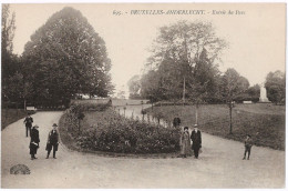 CPA CARTE POSTALE BELGIQUE BRUXELLES-ANDERLECHT ENTREE DU PARC - Anderlecht