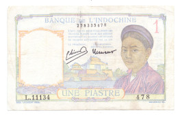 Indochina 1 Piastre 1949 - Indochine