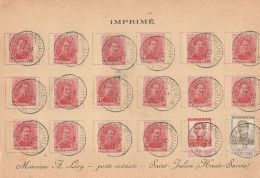 1914/1915 - Collection De 14 Enveloppes Et Cartes - LE HAVRE SPECIAL - Gouvernement Belge En Exil à Sainte Adresse - Collections