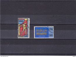 SWA SUD OUEST AFRICAIN 1970 SOCIETE BIBLIQUE Yvert 302-303, Michel 358-359  Oblitéré, Used Cote Yv 34 Euros - Zuidwest-Afrika (1923-1990)