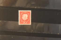 Deutschland 1959; Freimarken: Heuss-Medaillon; Heuss (III), 20 Pf., MiNr. 304 R, MNH - Roulettes