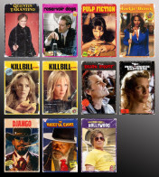 Fridge Magnets Lot 11 - QUENTIN TARANTINO COMPLETE MOVIE RETRO POSTER COLLECTION - Altri & Non Classificati