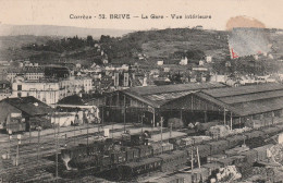 BRIVE LA GAILLARDE LA GARE VUE INTERIEURE TBE - Brive La Gaillarde