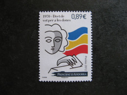 TB Timbre D'Andorre N°730, Neuf XX. - Nuevos