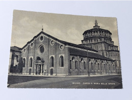 Cp Italie/Milano - Chiesa S.Maria Delle Grazie. - Milano (Milan)