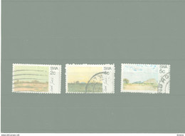 SWA SUD OUEST AFRICAIN 1973 Tableaux De Jentsch Yvert 313-315 Oblitéré Cote Yv 5 Euros - Africa Del Sud-Ovest (1923-1990)