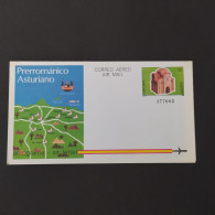 Prerrománico Asturiano- Air Letter - Aerograma - Programe 1987 España -Spain 50 PTS - Ongebruikt