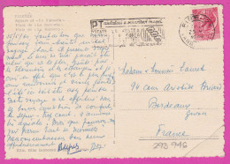 293946 / Italy - FIRENZE Square Of "La Signoria"  PC 1960 USED - 35 L Coin Of Syracuse Flamme.. Cassetta Per Lettere - 1946-60: Marcofilie