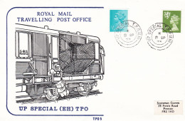 GB Engeland  1977 Royal Mail Travelling Post Office UP Special (EH) TPO - Treni