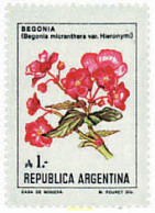 730440 MNH ARGENTINA 1985 SERIE CORRIENTE. FLORES (VIII) - Unused Stamps