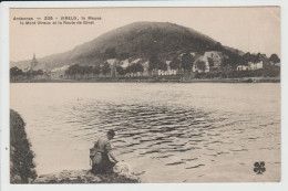 VIREUX - ARDENNES - LA MEUSE, LE MONT VIREUX ET LA ROUTE DE GIVET - Altri & Non Classificati