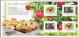 FRANCE -  4 Timbres Collector Automne - Fruits : Pommes Et Figues - Collectors